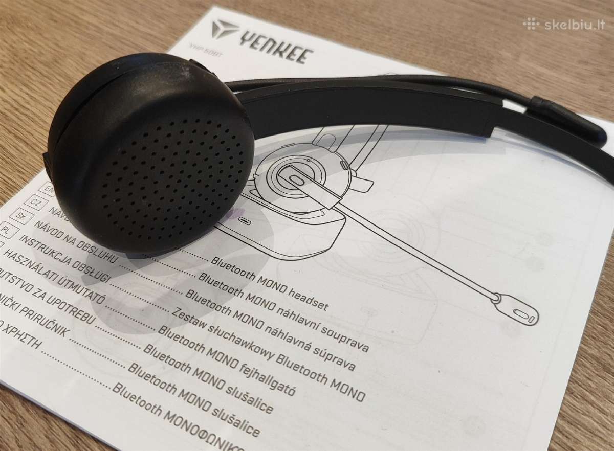 Bluetooth hands-free ausinės Yenkee Yhp 50 - nuotraukos Nr. 4