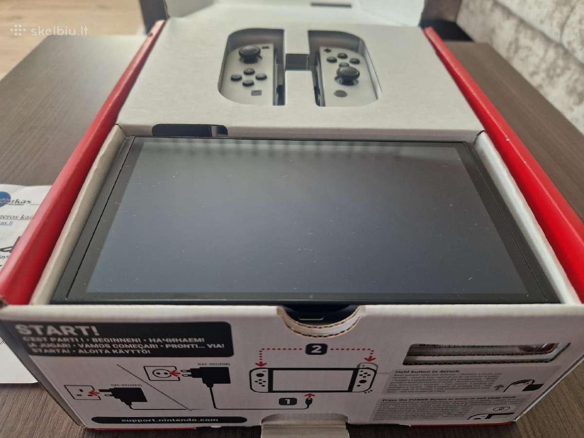 Nintendo Switch Oled 64 GB. - nuotraukos Nr. 2