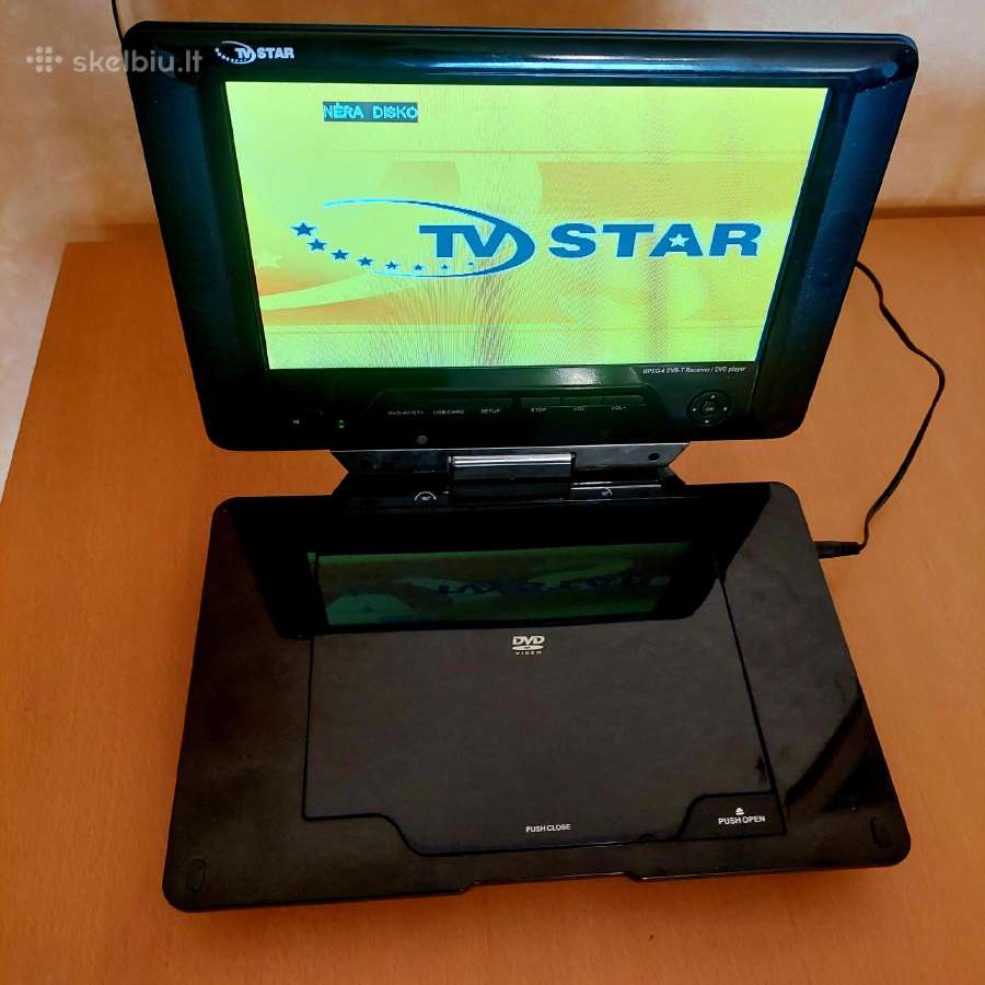 Nešiojamas 9 LCD TV Dvd CD Usb Sd - nuotraukos Nr. 5