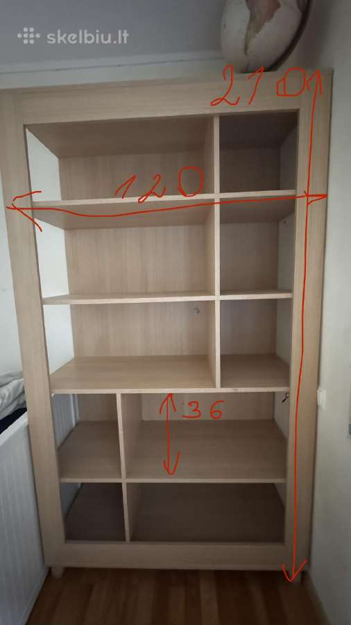 Balinto ąžuolo Mdf lentyna