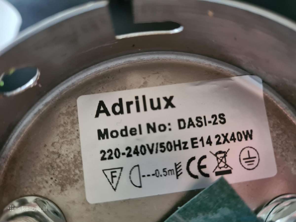 Du nukreipiamieji šviestuvai Adrilux Dasi-2s - nuotraukos Nr. 5