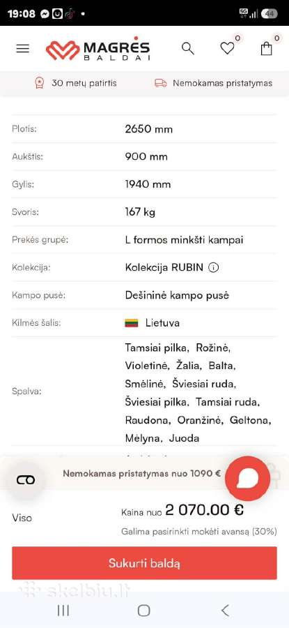 Parduodamas Magrės kampas - nuotraukos Nr. 2