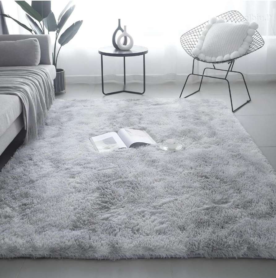 Švelnus pilkas kilimas 240x300 - nuotraukos Nr. 3