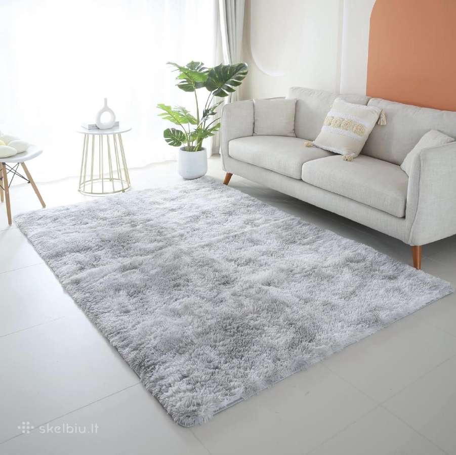 Švelnus pilkas kilimas 240x300 - nuotraukos Nr. 4