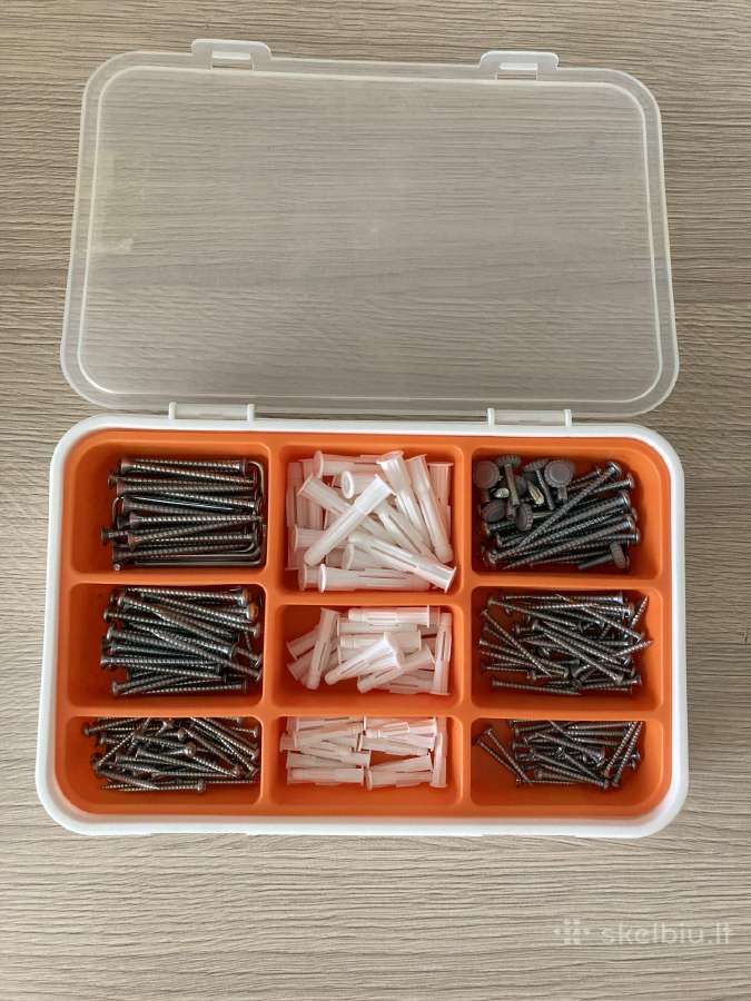 Fixa varžtų/kaiščių rinkinys
