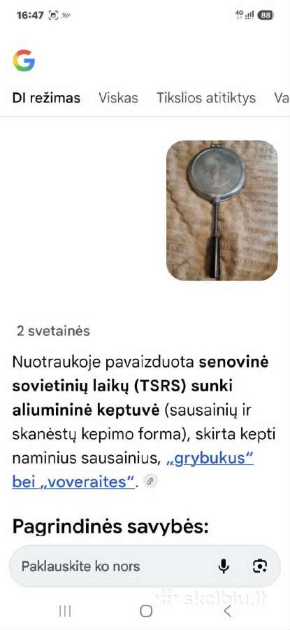 Keptuvė - nuotraukos Nr. 3
