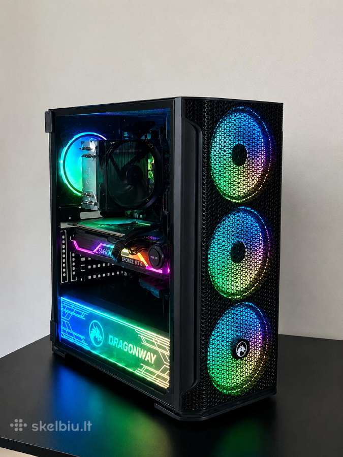 Gaming Pc Ryzen 5 5600x / Rtx 3070 Suprim X / 16gb