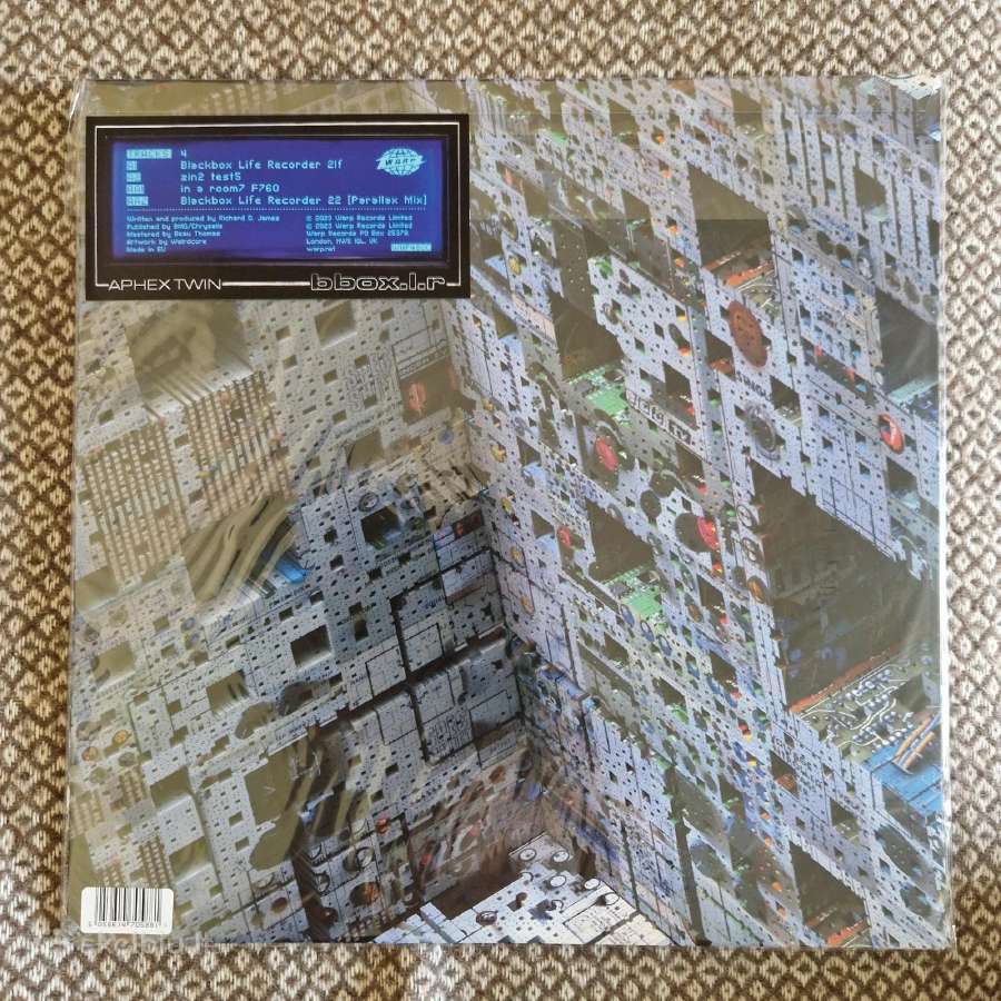 Aphex Twin - Blackbox Life Recorder 21f / Vinyl 12 - nuotraukos Nr. 3