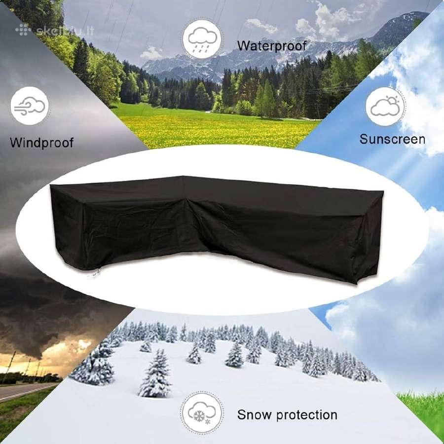 Lauko baldų uždangalai baldams L formos - nuotraukos Nr. 5