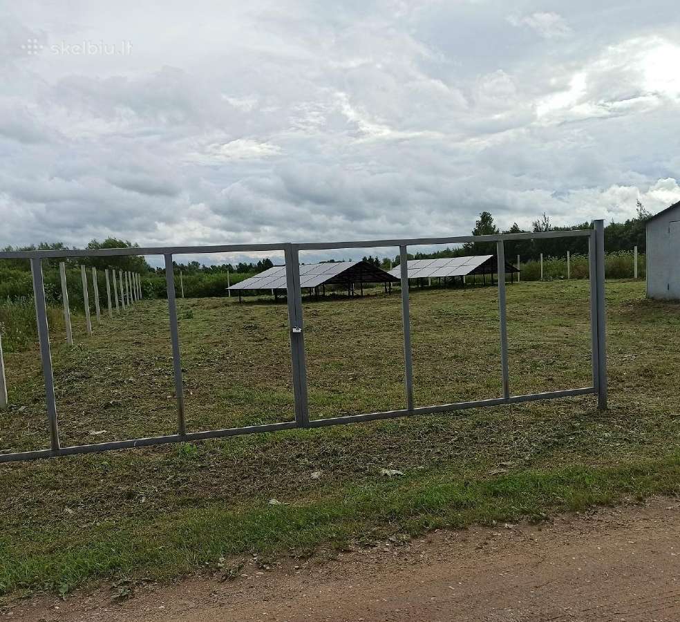 Sklypo nuoma 10 a., yra trifazis 11 kw, garažas - nuotraukos Nr. 4