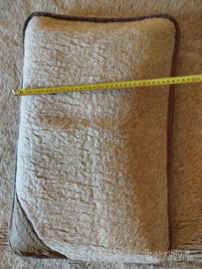 Patalynės komplektas iš merino ir alpakos vilnos - nuotraukos Nr. 8
