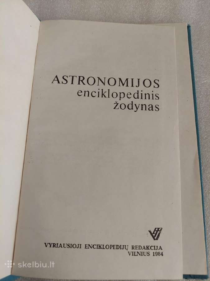Astronomijos enciklopedinis žodynas - nuotraukos Nr. 2