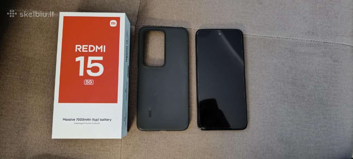 Telefonas Redmi 15 5G