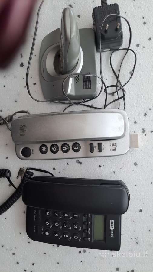 Laidiniai ir pakraunami nešiojami telefonai - nuotraukos Nr. 3