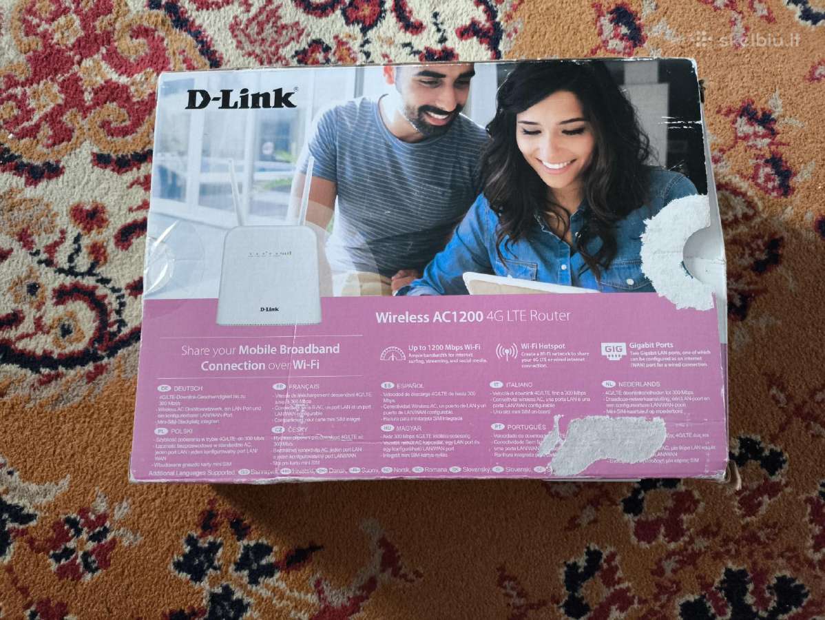 4G+ maršrutizatorius D-link Dwr-960 - nuotraukos Nr. 2