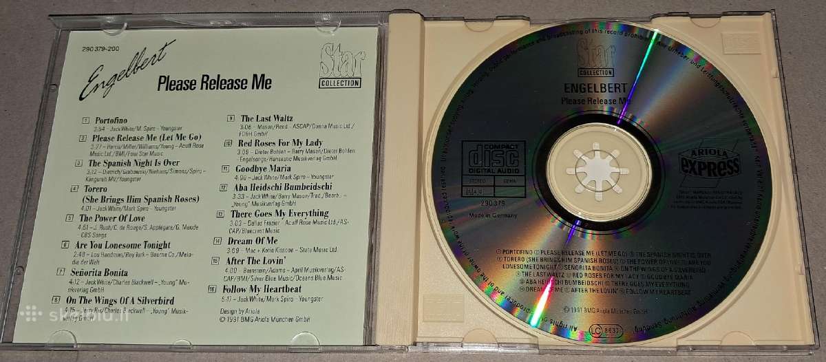 Engelbert – Please Release Me (Audio CD) - nuotraukos Nr. 3