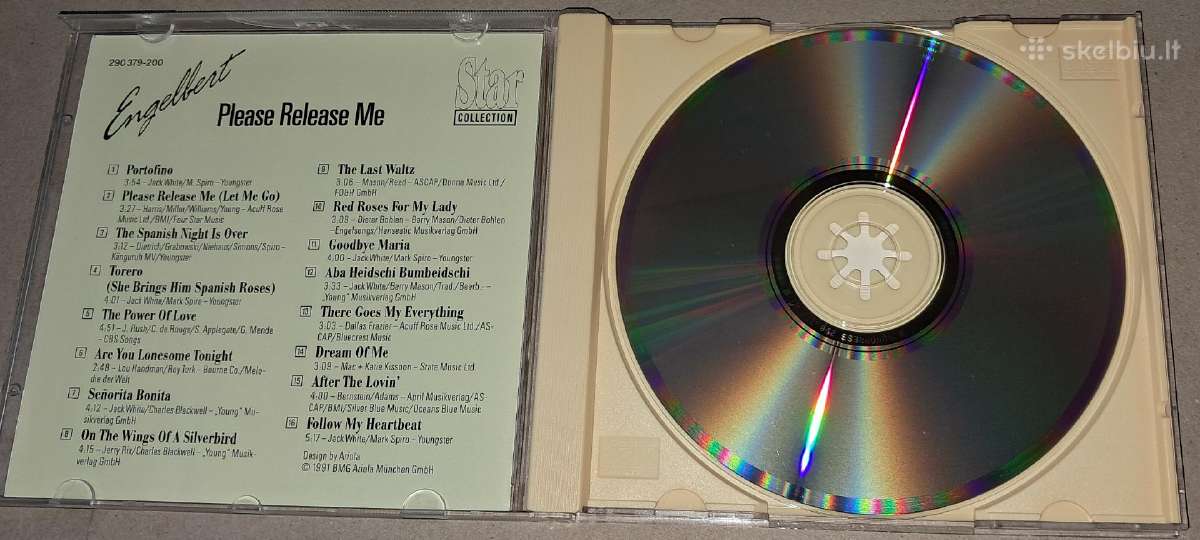 Engelbert – Please Release Me (Audio CD) - nuotraukos Nr. 4