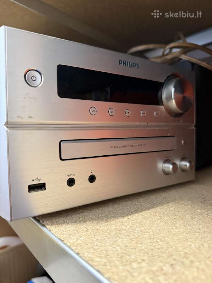 Philips muzikos sistema su kolonėlėmis