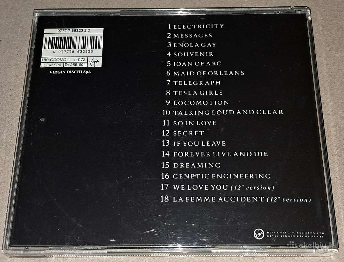 O.m.d. – The Best Of Omd (Audio CD) - nuotraukos Nr. 2