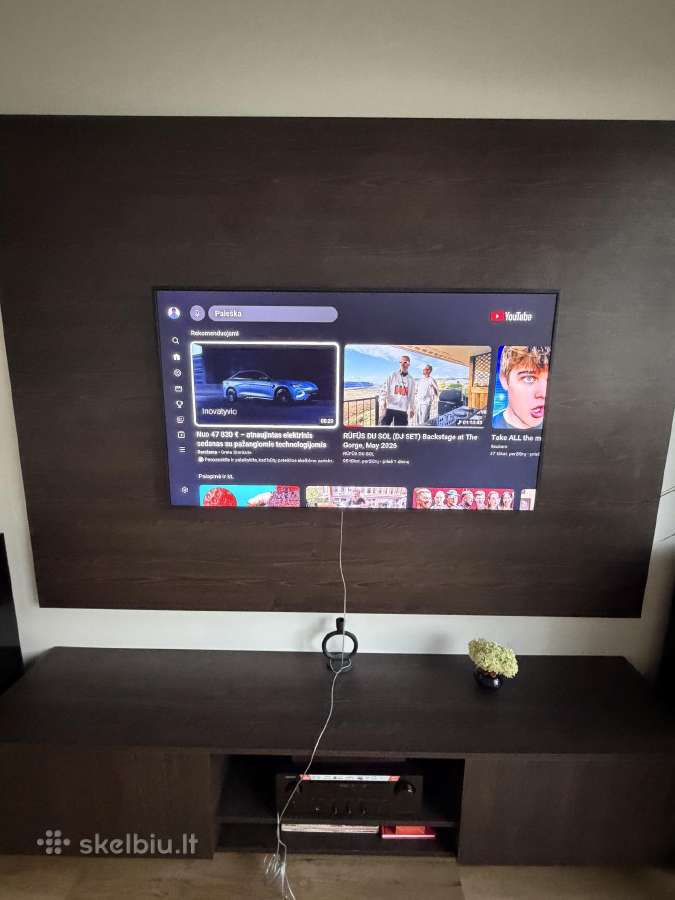 Mažai naudotas 55" The Frame 4k Samsung Vision Ai