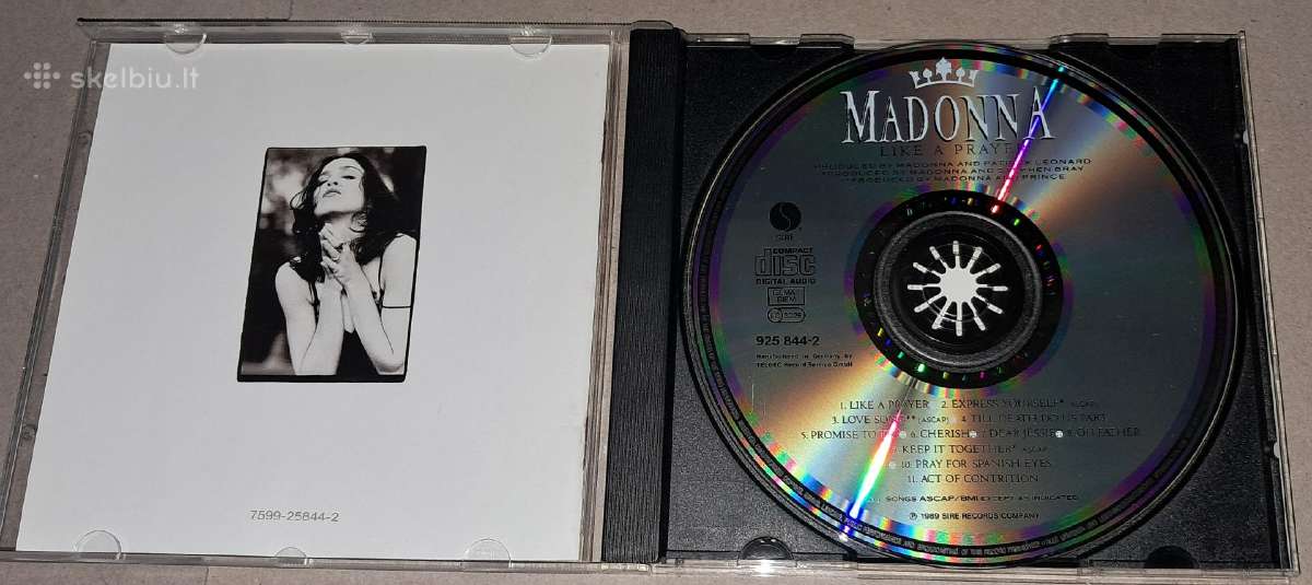 Madonna – Like A Prayer (Audio CD) - nuotraukos Nr. 3