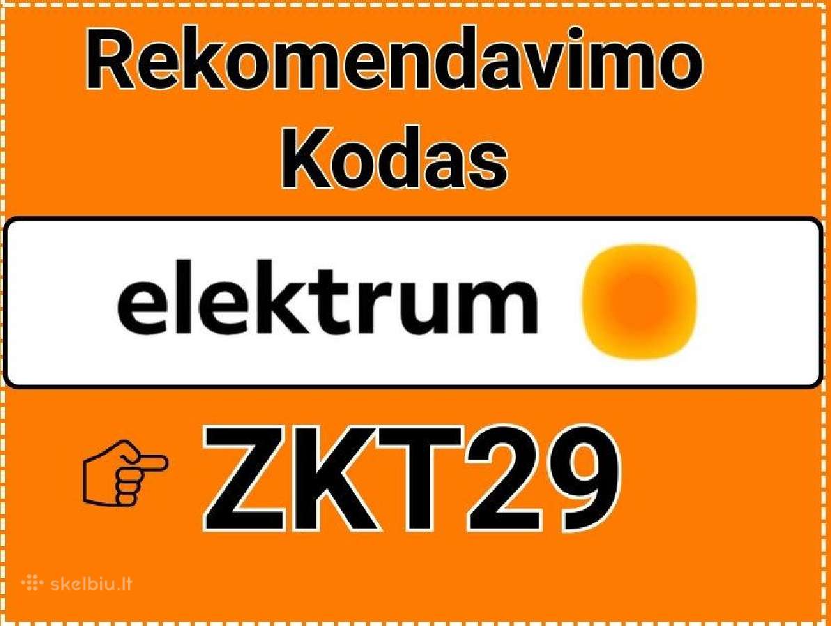 Elektrum Kodas Zkt29 - 15€ Dovana - nuotraukos Nr. 2