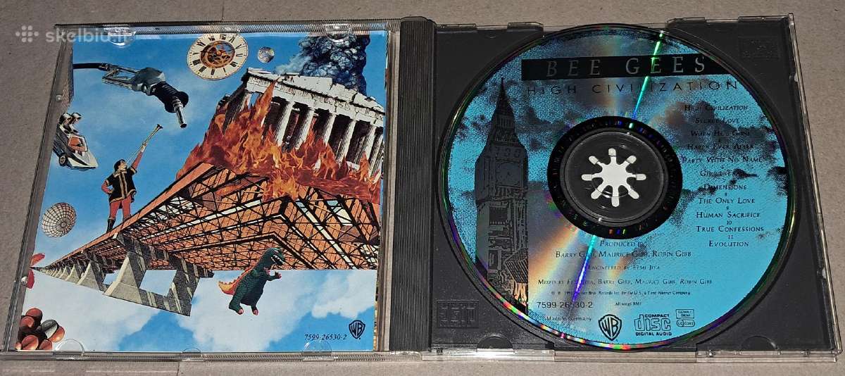 Bee Gees – High Civilization (Audio CD) - nuotraukos Nr. 3