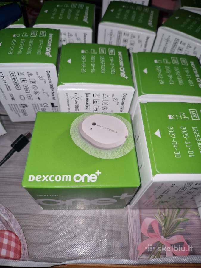 Dexcom One + Jutikliai.30€ Vnt
