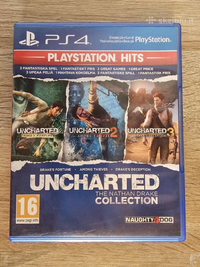 Uncharted The Nathan Drake Collection Ps4 - 10eur