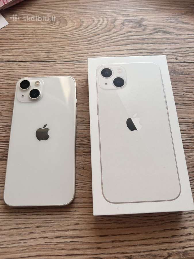 Parduodu iPhone 13 white 128 GB - nuotraukos Nr. 4