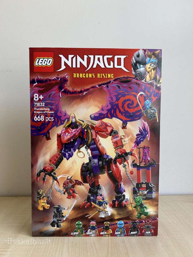 Lego 71832 Ninjago Thunderfang Dragon of Chaos