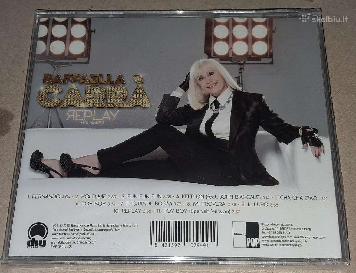 Raffaella Carra – Replay The Album (Audio CD) - nuotraukos Nr. 2