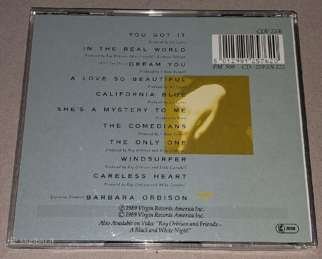 Roy Orbison – Mystery Girl (Audio CD) - nuotraukos Nr. 2