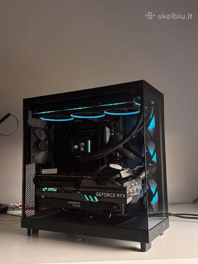 Žaidimų kompiuteris su 4090, 9800x3d, 32gb - nuotraukos Nr. 6