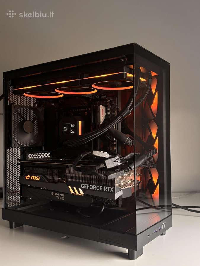 Žaidimų kompiuteris su 4090, 9800x3d, 32gb - nuotraukos Nr. 7