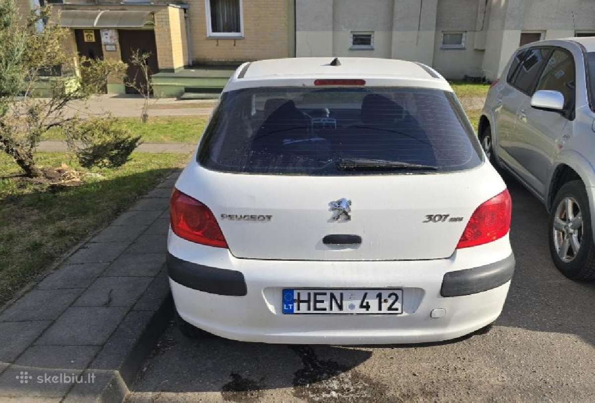 Parduodu Peugeut 307 - nuotraukos Nr. 4
