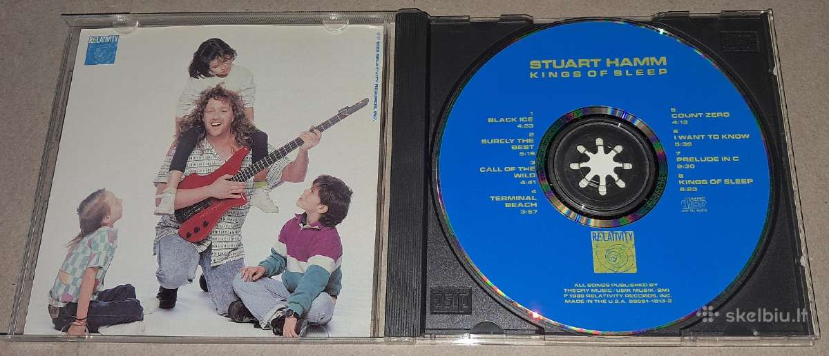 Stuart Hamm – Kings Of Sleep (Audio CD) - nuotraukos Nr. 3