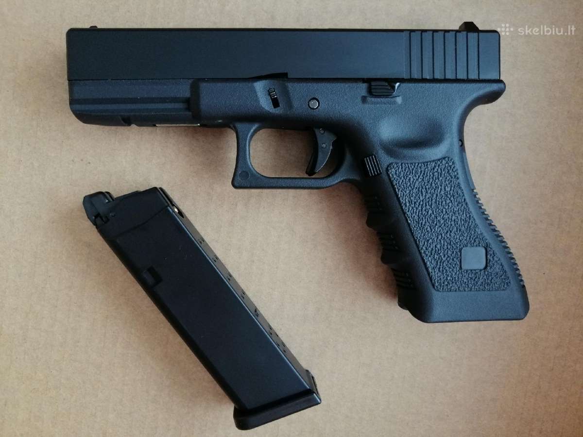 Glock 17 Blowback 6mm Pistol - nuotraukos Nr. 4