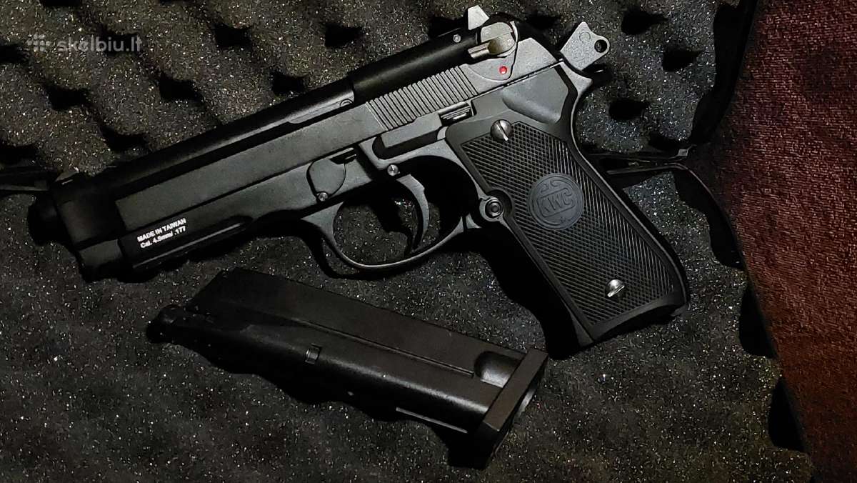 Beretta M92a1 Full Metal 4.5mm - nuotraukos Nr. 5