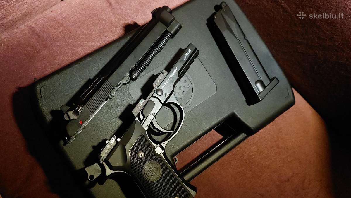 Beretta M92a1 Full Metal 4.5mm - nuotraukos Nr. 6