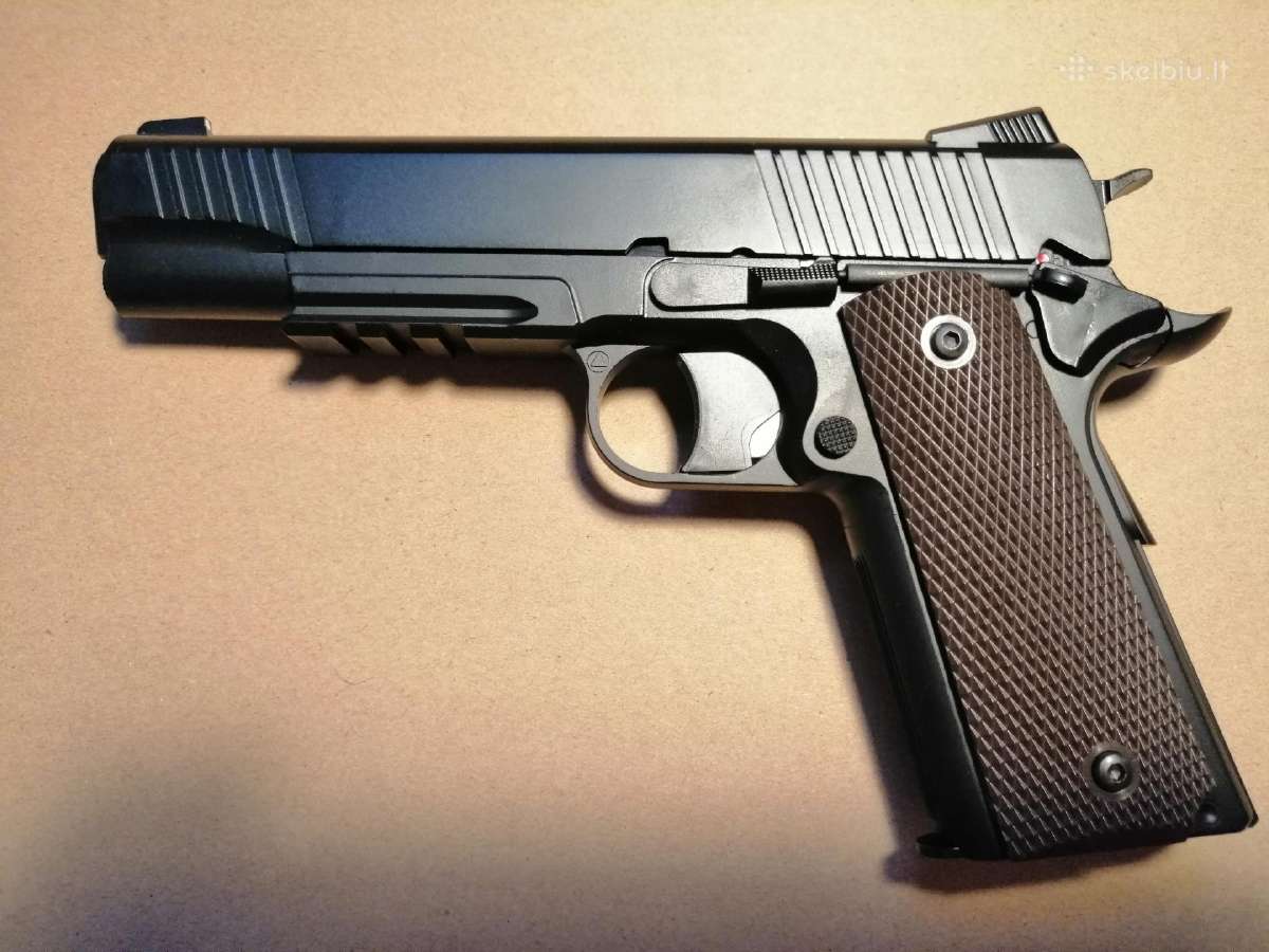 Colt 1911 6mm Co2 2.5j - nuotraukos Nr. 3