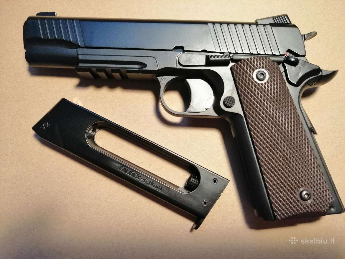 Colt 1911 6mm Co2 2.5j - nuotraukos Nr. 4