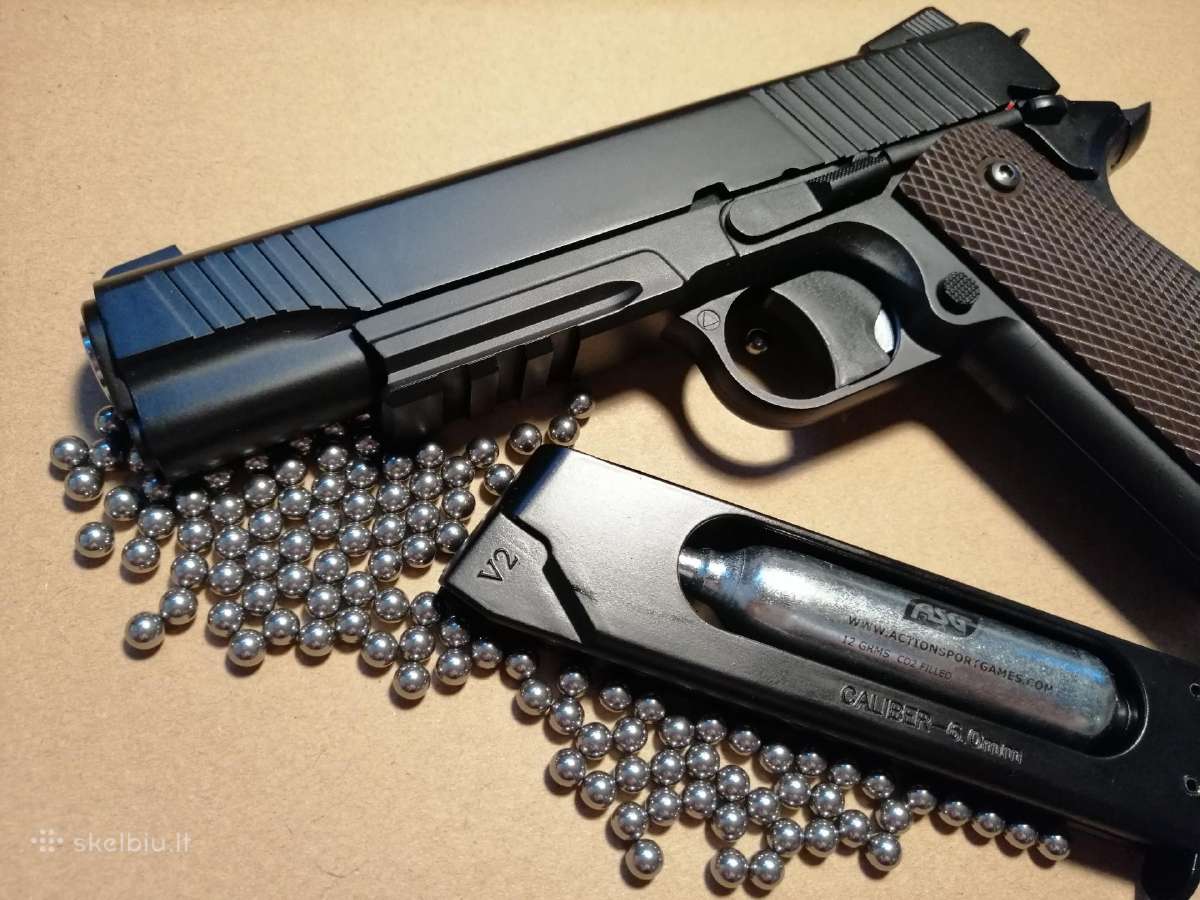Colt 1911 6mm Co2 2.5j - nuotraukos Nr. 2