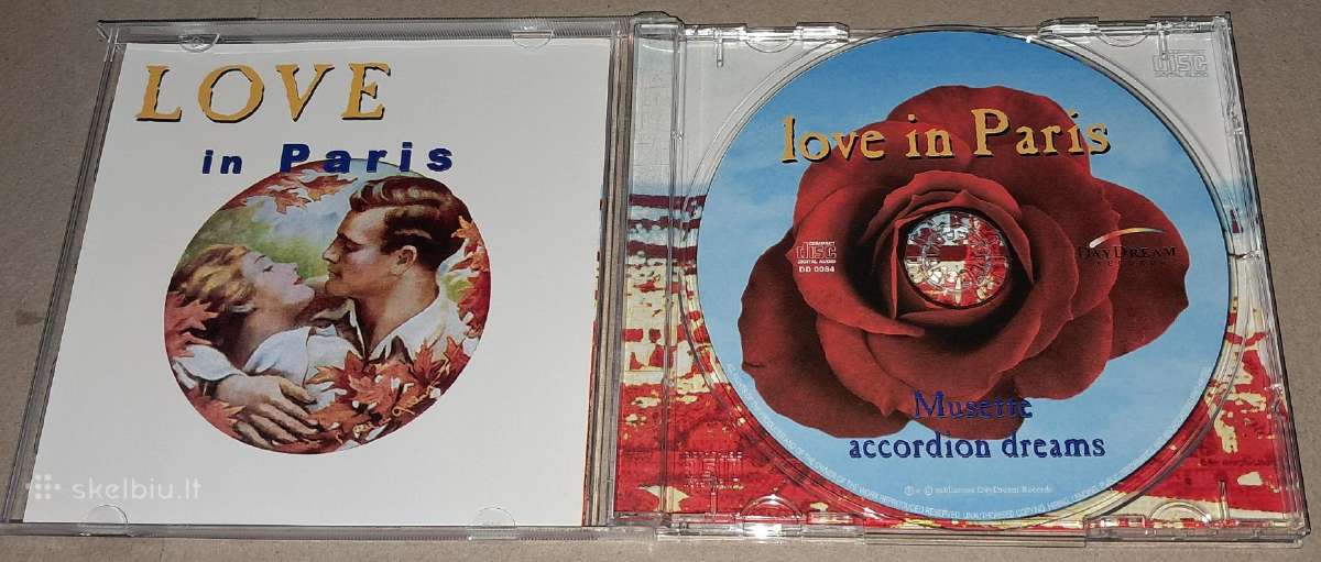 Love In Paris -Musette Accordion Dreams (Audio CD) - nuotraukos Nr. 3