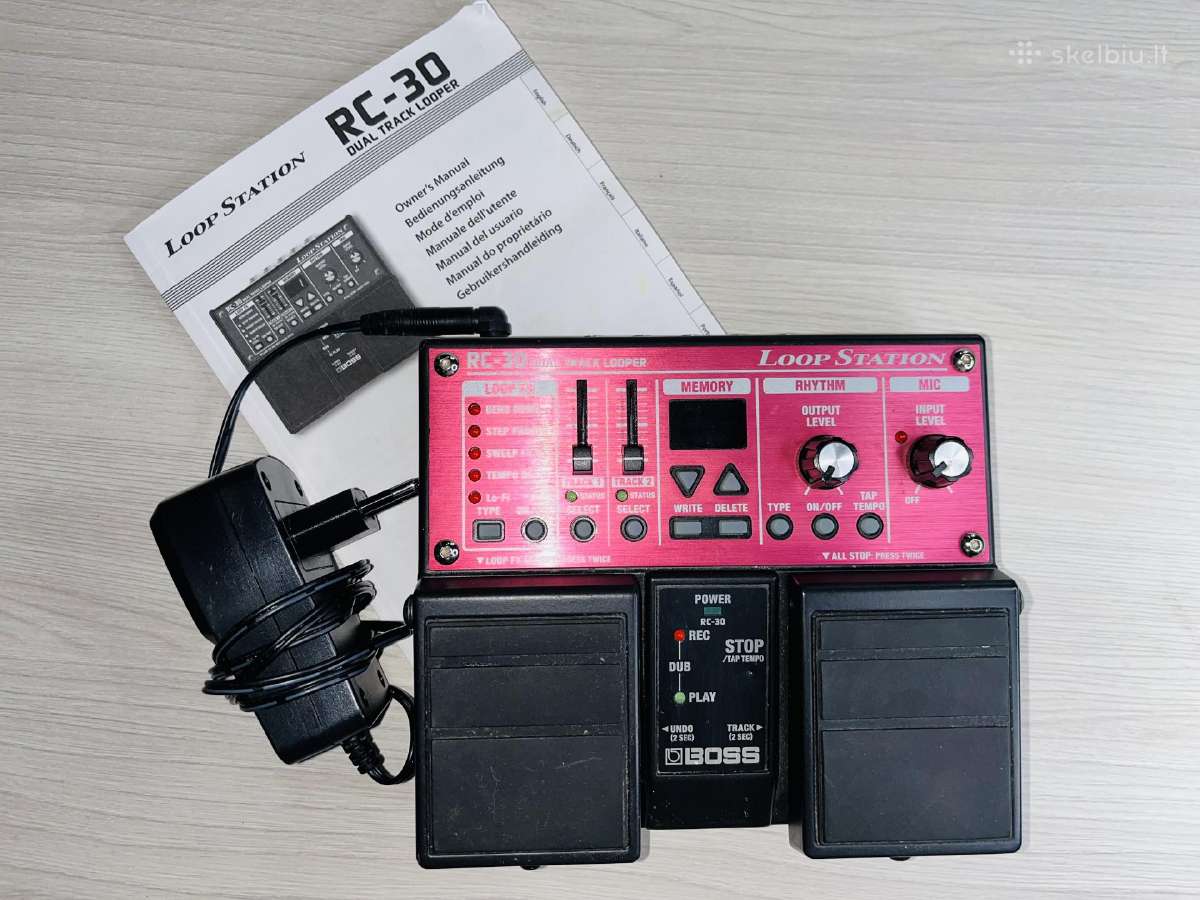 Boss RC-30 Loop Station – Dual Track Looper