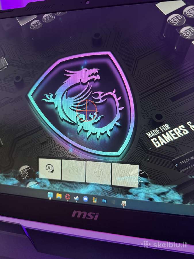 Msi Cyborg 15 A13v Rtx4060, i7-13620h, 144hz - nuotraukos Nr. 11