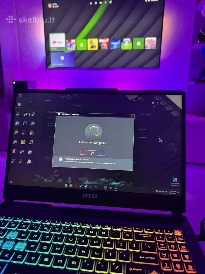 Msi Cyborg 15 A13v Rtx4060, i7-13620h, 144hz - nuotraukos Nr. 19