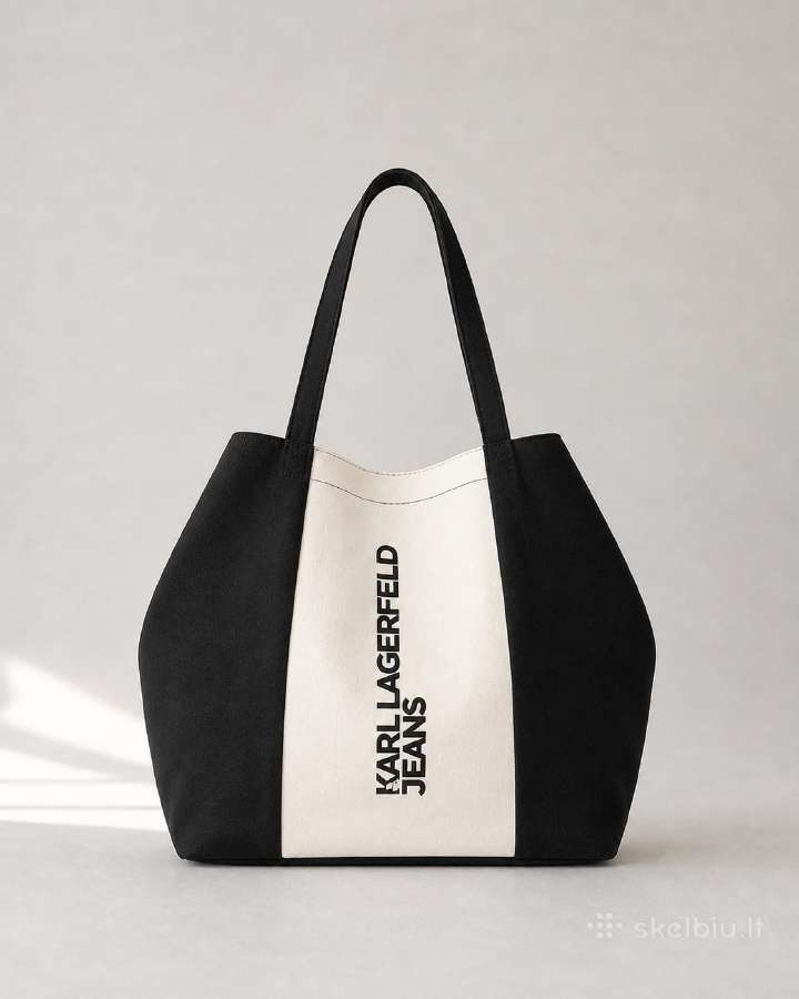 Karl Lagerfeld Jeans didelė shopper rankinė nauja