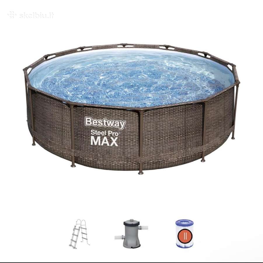 Bestway Steel Pro Max karkasinis baseinas 366 10