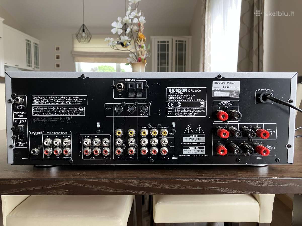 Thomson Dpl 2000 5.1 - nuotraukos Nr. 3